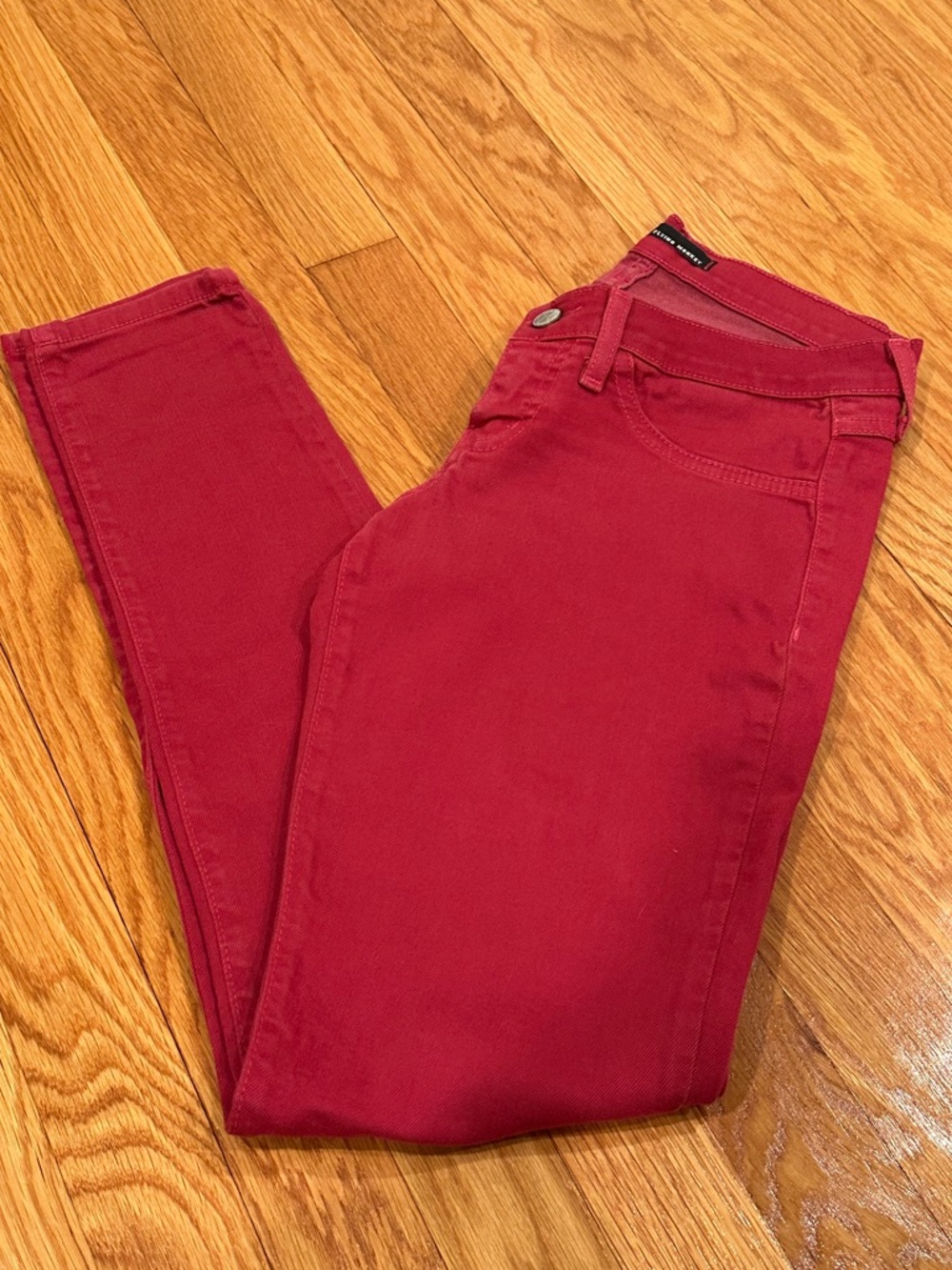 Flying Monkey Maroon Dark Red Skinny Jeans Size 3